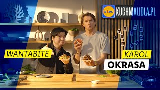 Wantabite i Karol przygotowują MISO CHICKEN 🥢 | Karol Okrasa & Kuchnia Lidla