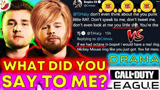 Crimsix MELTDOWN as TJ Fires BACK?!. Twitter Rampage over BO4 OpTic Shambles!