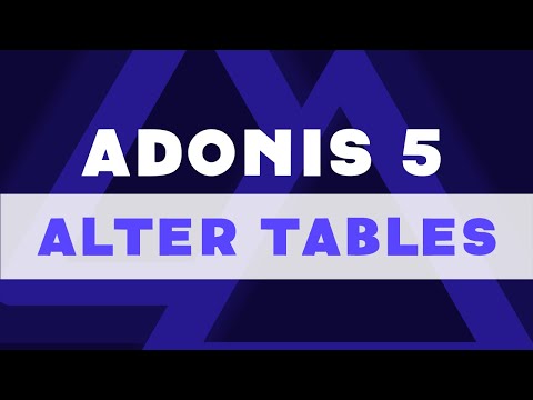 Let's Learn Adonis