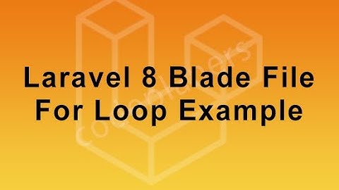 Laravel web Development | For loop, Foreach loop, while loop, do while loop 5th class | Bangla