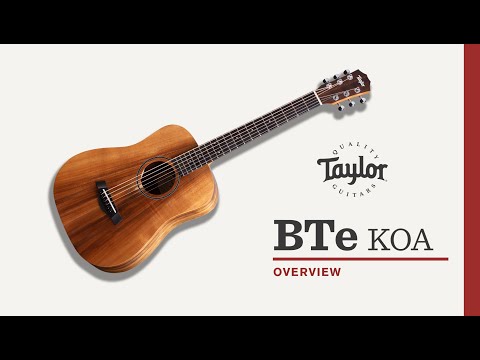 Taylor Baby Taylor BTe-Koa Acoustic-Electric Guitar - Natural Koa