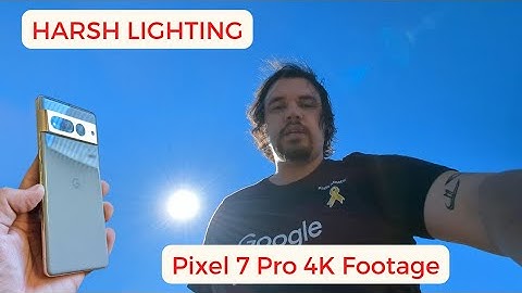 Google Pixel 7 Pro VIDEO SAMPLE - Powerhouse 💪