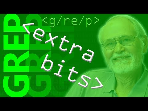 EXTRA BITS GREP from ED and Text Editors - Computerphile - EXTRA BITS GREP from ED and Text Editors - Computerphile