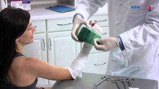 Synthetic casting short arm application_EN_by BSN medical.mov