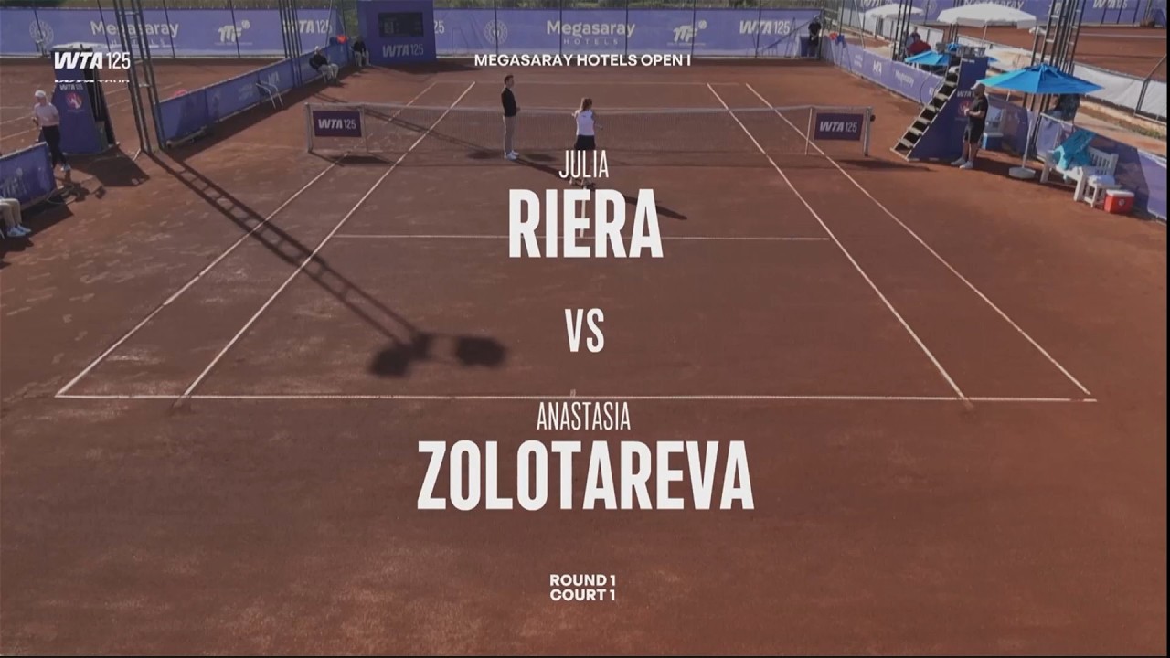 Julia Riera (ARG) vs (Q) Anastasia Zolotareva  -  Game, Set, Match