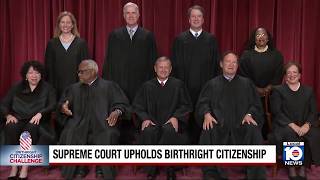 Birthright citizenship stands in US, Supreme Court rules