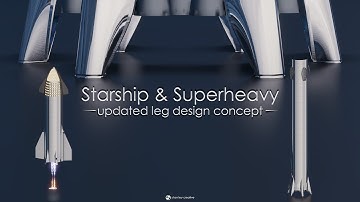 STARSHIP 2020 Legs Concept - Animation