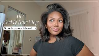 The Weekly Hair Vlog: workout routine, new Pattern products & more | Niara Alexis