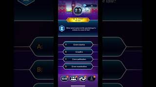 Millionaire Trivia: TV Game (iOS) - 1 Minute Gameplay Preview Introduction! (10x Speed) screenshot 3