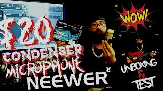 $20 Condenser Microphone from NEEWER [Unboxing + Test] screenshot 5