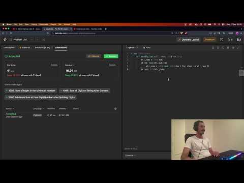 💻Solving All LeetCode Problems with PYTHON 🐍 - 258 Add Digits