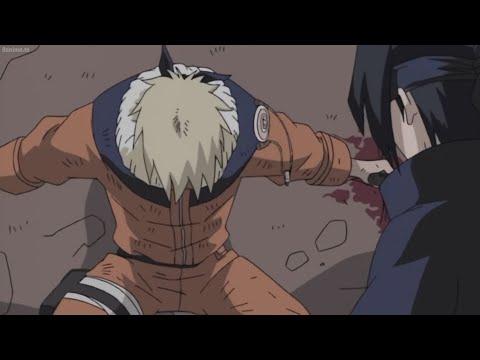 YOU SCAREDY CAT  Naruto and Sasuke vs Orochimaru  Full Fight English Dub