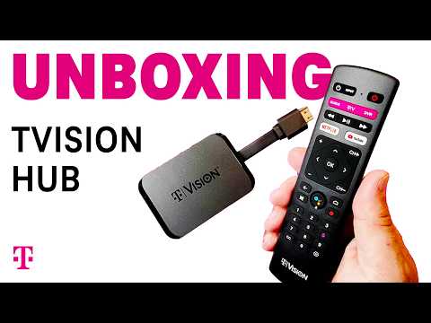 How-to Use TVision Hub: Unboxing T-Mobile’s New TV & Streaming Service