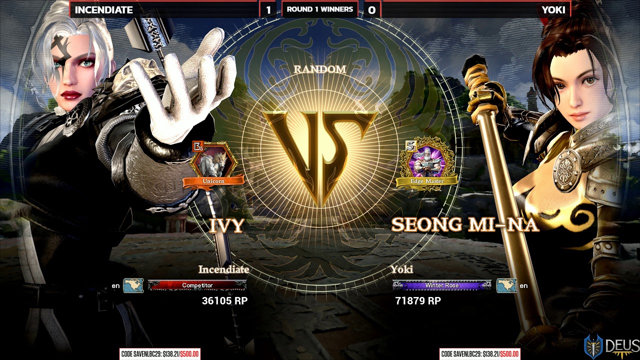 Soul Calibur 6 @ NLBC Online #8 - Incendiate vs Yoki [4K/60fps]