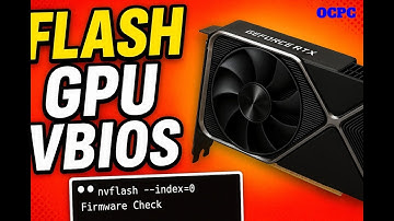 Flashing GPU Bios Simplified