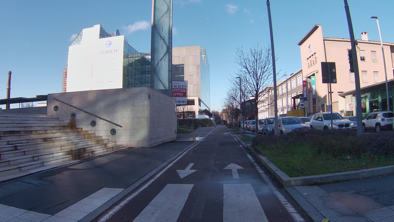 Ciclabile di Maciachini, via Crespi, Viale Fermi - Milano