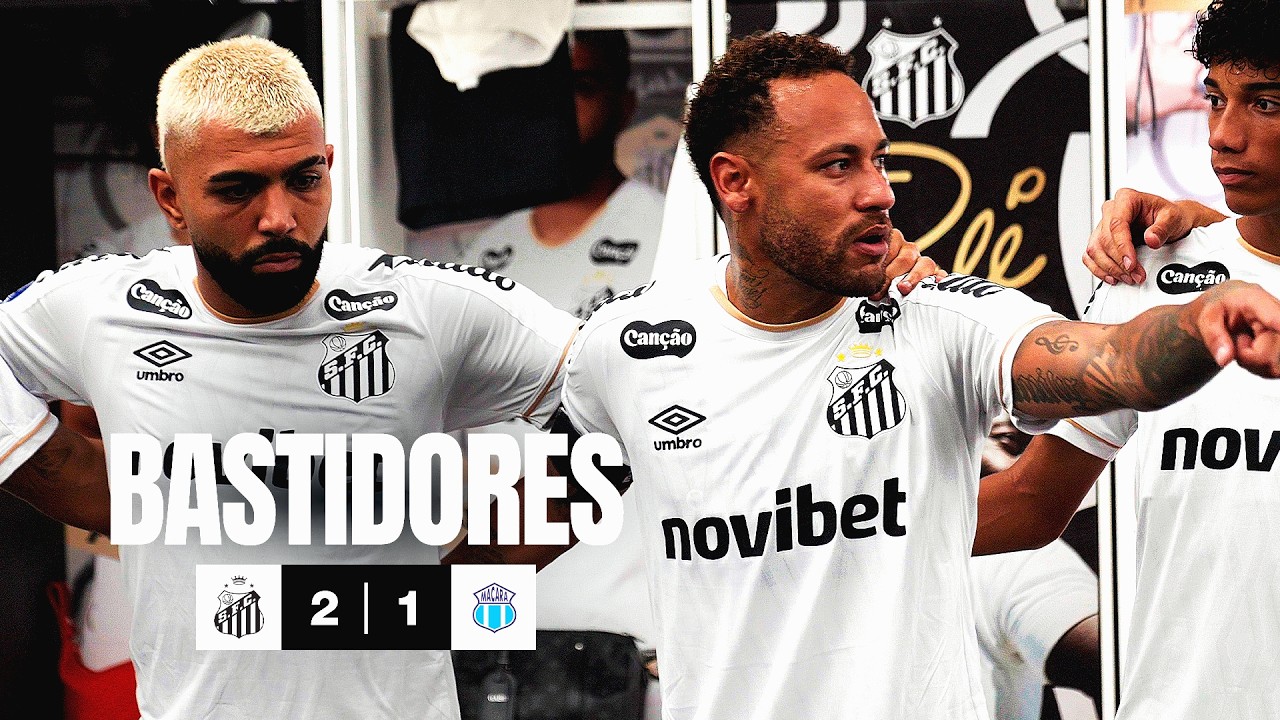 SANTOS 2 X 1 MACARÁ | BASTIDORES | CONMEBOL SUDAMERICANA (13/08/26)