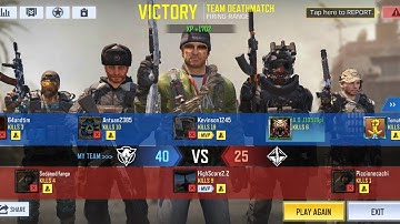 Team Deathmatch Firing Range Call of duty mobile Gameplay (Android games).