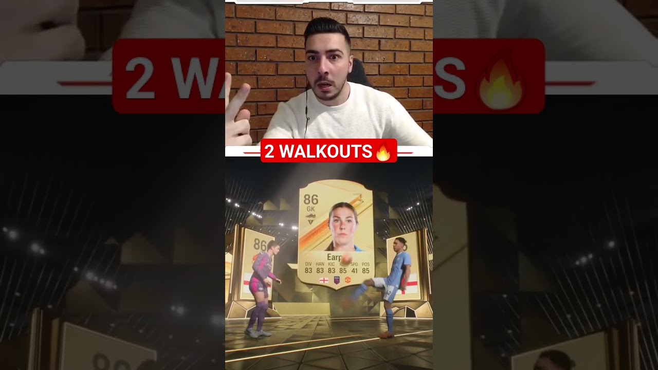 2 WALKOUTS 1 PACK🔥