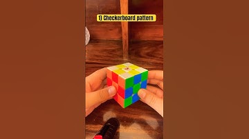 Cool and easy patterns to impress your friends #shorts #rubikscube #patterns