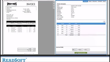 ReadSoft Online demo