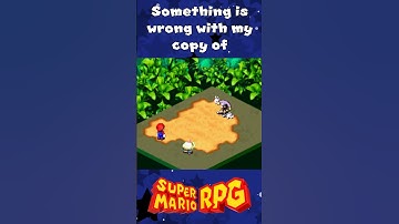 Something Is Wrong With My Copy Of Super Mario RPG #shorts #mario