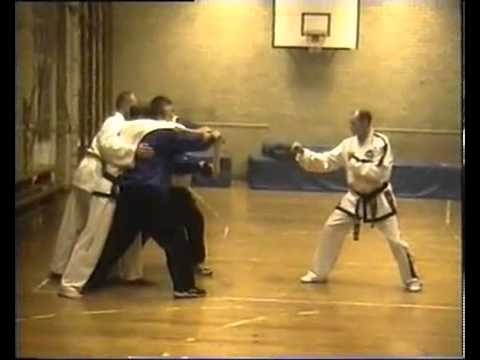 Master Black   Jumping Back Kick