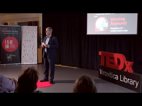 Poduzetnik u 47. - medijski projekt iz inata | Miodrag Šajatović | TEDxVirovitica Library Episode cover
