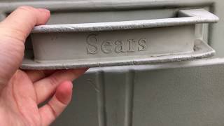 Sears 1973 Zarn Manual Garbage Can