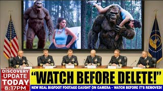Bigfoot Caught on Camera Do this with with the Girl at the campsite - Watch before They Delete
