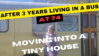 Van Life: 74 yr Old Female /From Bus Camper to A Tiny House Community