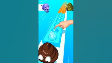 pop run 3d 🤮🤯 new level up gameplay video #coffindance #funny #gaming #shorts