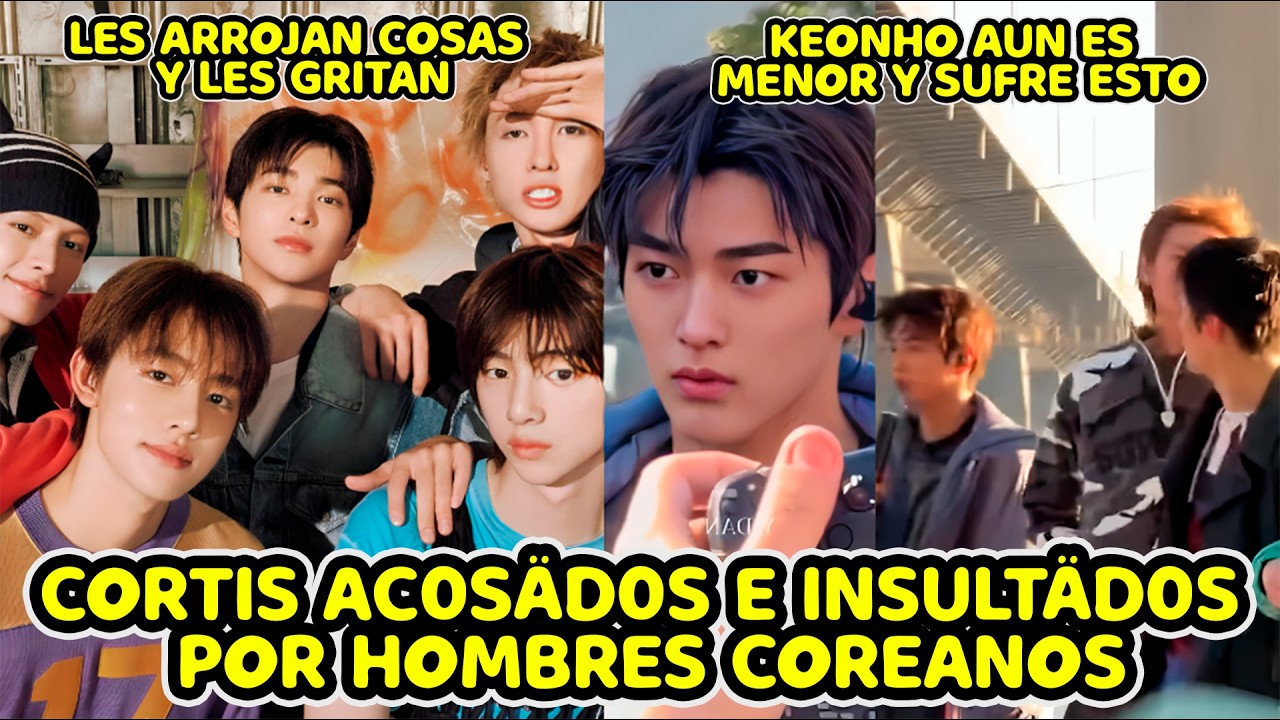 CORTIS SON AC0SÄD0S E INSULTÄD0S POR HOMBRES COREANOS EN EVENTO + LES ARROJAN COSAS Y LES GRITAN