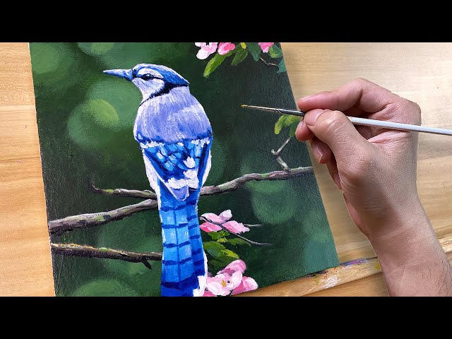 How to Paint a Feather by Ruby — Blue Corduroy