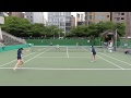 2018年度 春関 女子ダブルス決勝 渡辺はるか/小池颯紀(園田女子学園大学) 対 越野菜摘/大野菜々子(関西大学)