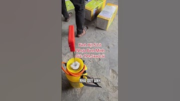 Bình Xịt 5 Lít Bình Minh- Hàng có sẵn ở Bến Lức - Long An