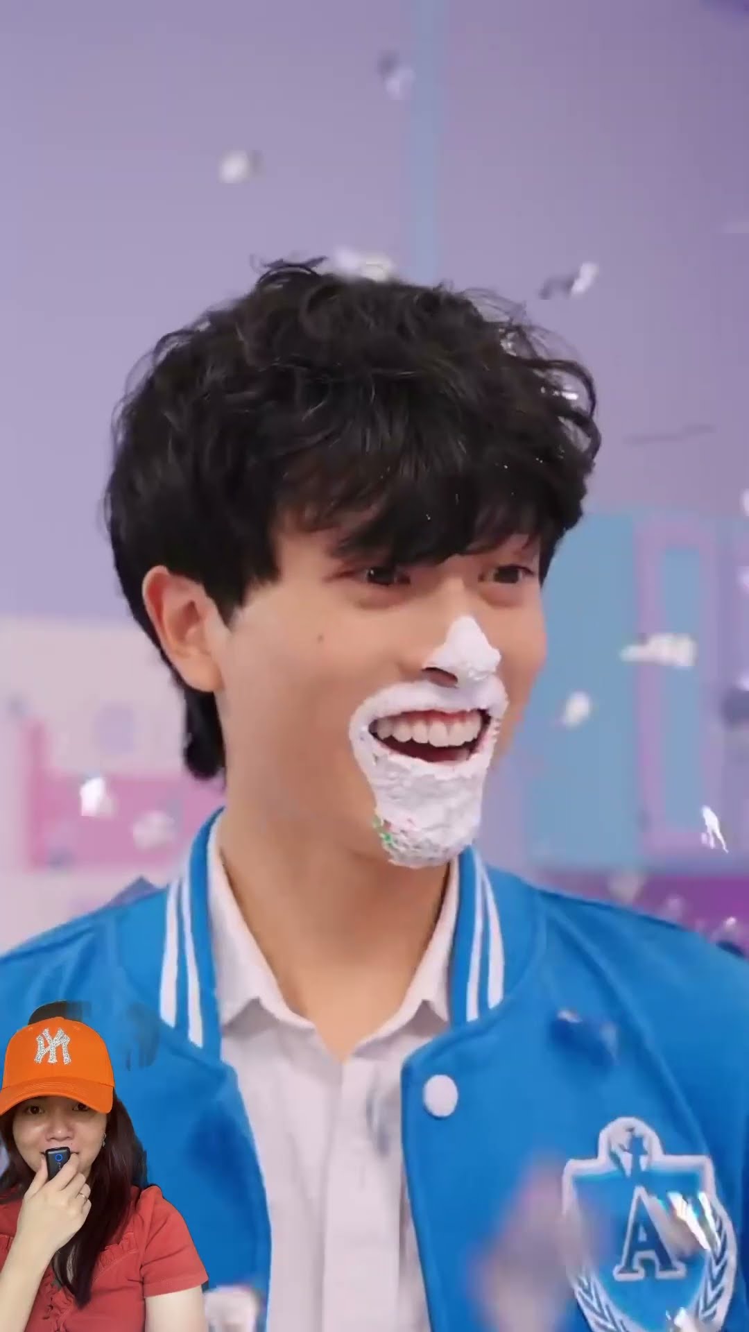 LEMPAR KUE KE WAJAH ⁉️SEMUA SENANG ?#shorts #funny #dubbing