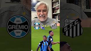 REAÇÃO DO SORMANI COM DERROTA DO SANTOS PRO GRÊMIO