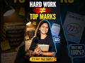 Hard Work ≠ Top Marks ❌The Brutal Truth About Exam Rankings 📉
