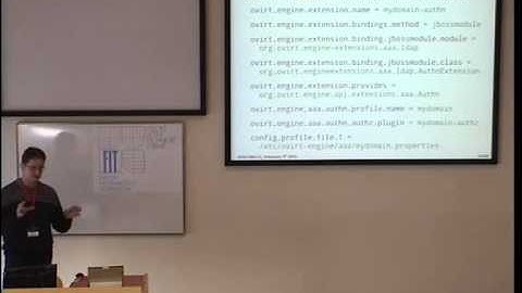 Martin Peřina -  The new oVirt Extension API - Taking AAA to the next level