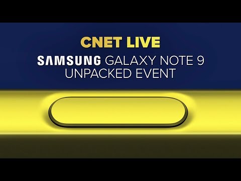 Samsung Galaxy Note 9 Unpacked event live stream