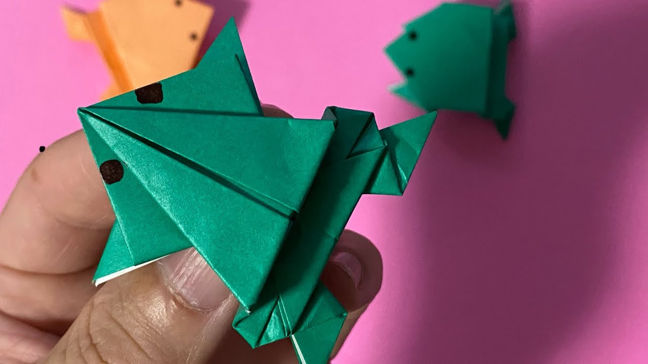 折り紙 カエル 折り方 カエル 折り紙 カエル折り方 簡単 カエル 折り紙 立体 折り紙 不思議な折り紙 簡単折り方 カエル折り紙簡単作り方 折り紙asmr Asmr折り紙 Origami イムさんっち製作所 折り紙モンスター