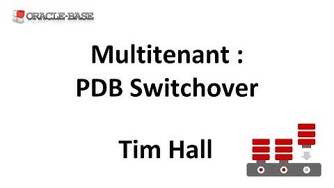 Multitenant : Refreshable PDB Switchover in Oracle Database 18c Onward