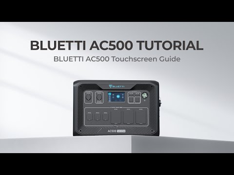 Портативна електростанція Bluetti PowerOak AC500+B300S, видео 1