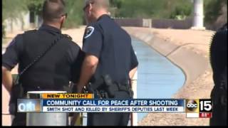 Hundreds attend vigil for teen shot by MCSO