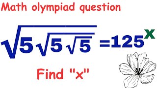 Math olympiad question| square root question| a radical question |how to solve root