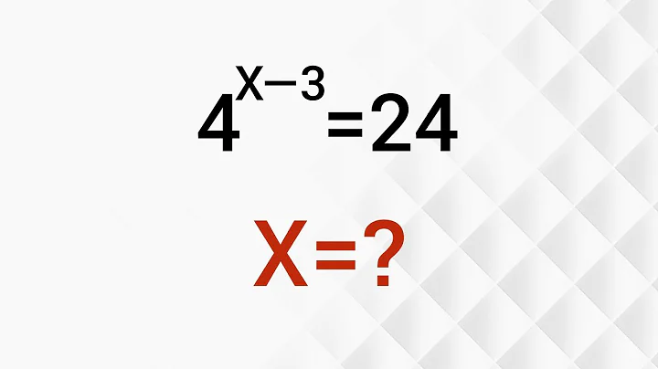 A Very Nice Exponential Maths Question l Find Value Of X l Math Olympiad