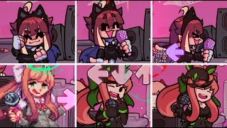 Friday Night Funkin Blissful Silvagunner Mix But Monika Sing It