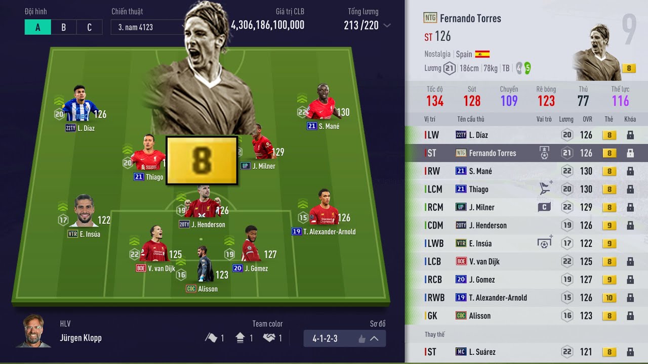 FIFA ONLINE 4: TORRES +8 & DÀN LIVER KHỦNG BẬC NHẤT TẠI SERVER VỚI TỐC ĐỘ NHƯ BAY | 21-06-2022