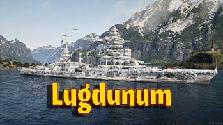 Meet The Lugdunum! Tier 6 Pan Euro Battleship in World of Warships Legends